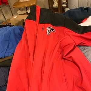 Atlanta falcons coat mint condition xxl